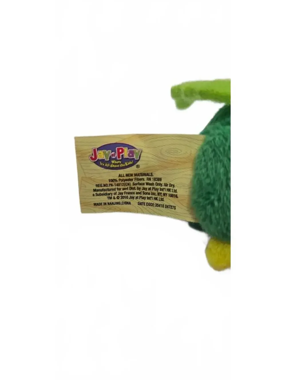 Koko Birds Plush Toy Green and Pink Bird